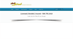 Desktop Screenshot of hotscrubcarpetcleaning.com