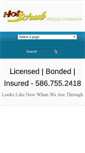 Mobile Screenshot of hotscrubcarpetcleaning.com